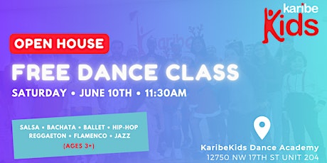Free Dance Day - Open house at KaribeKids Dance Academy