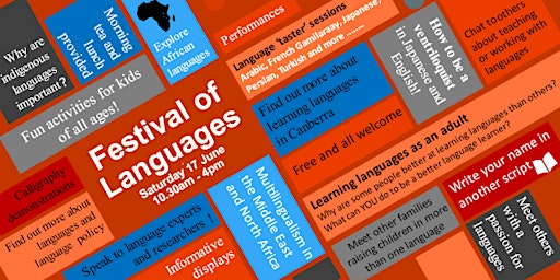 Canberra Festival of Languages primary image