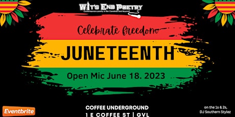 Celebrates Freedom! Juneteenth at Coffee Underground