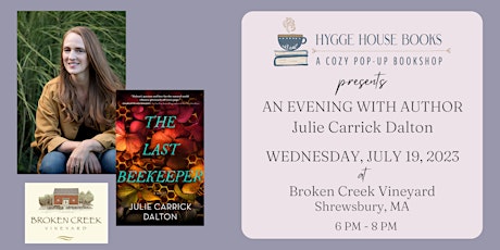 Meet Author Julie Carrick Dalton at Broken Creek Vineyard