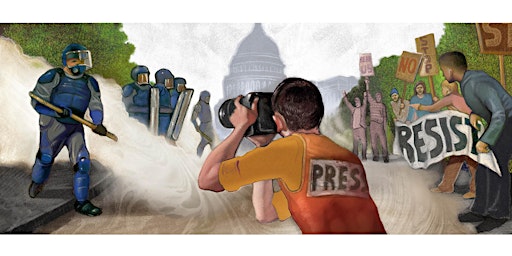 Immagine principale di Covering Democracy: Protests, police, and the press 