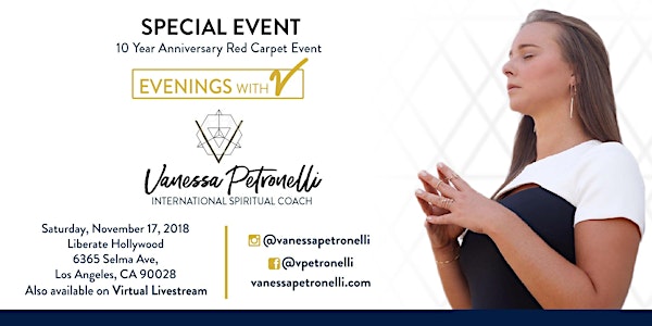 Evenings With V: A Night of Channeling & Guidance - LA, November 17