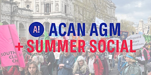 Imagen principal de ACAN Summer Social + AGM!