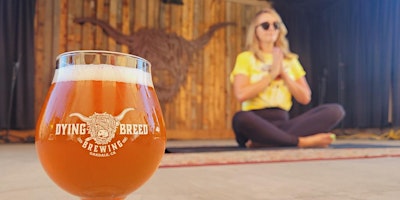 Imagem principal do evento Beer Yoga at Dying Breed Brewing