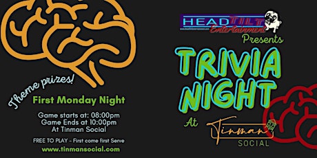 Theme Trivia @ Tinman Social with Headtilt Entertainment