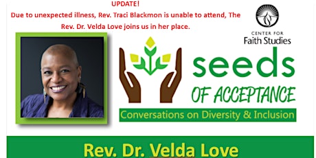 Social Justice and Faith: Faith Rooted in Activism with Rev. Traci Blackmon primary image