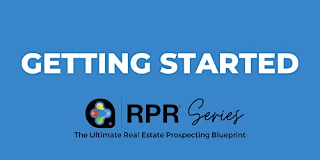 Getting started with RPR