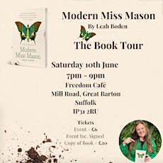 Imagen principal de Modern  Miss Mason Book Tour - Suffolk