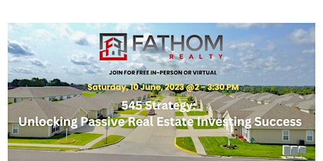 545 Strategy: Unlocking Passive Real Estate Investing Success