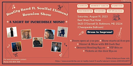 Reality Band ft. Soulful Element Reunion Show
