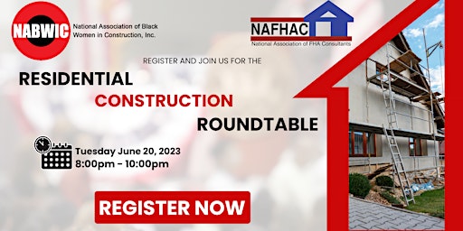 NABWIC/NAFHAC Residential Construction Roundtable primary image