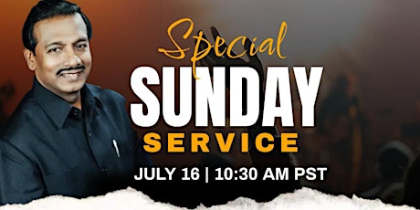 Special Sunday Service