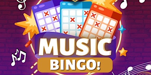 MUSIC BINGO at CRAVE!  Hosted by DJ E Luv!-FREE to play! primary image