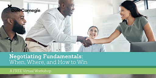 Negotiating Fundamentals: When, Where, and How to Win primary image