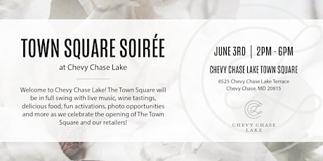Town Square Soiree at Chevy Chase Lake