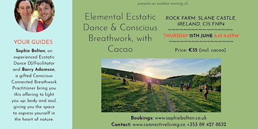 Elemental Ecstatic Dance & Conscious Breathwork with Cacao primary image