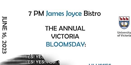 Annual UVic Bloomsday Symposium and Bash