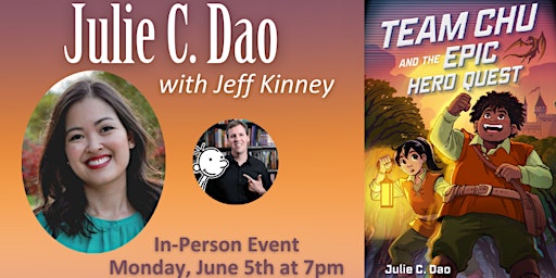 IN-PERSON: Julie C. Dao with Jeff Kinney primary image