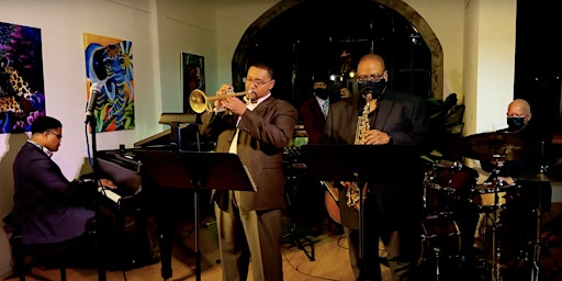 Imagem principal de Juneteenth & Father's Day Jazz Brunch featuring Ansyn Banks Legacy Quintet