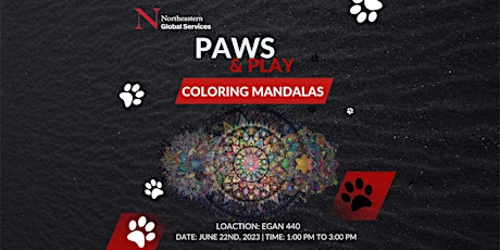 Paws and Play: Coloring Mandalas