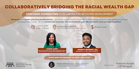 COLLABORATIVELY Bridging the Racial Wealth Gap - Final Event