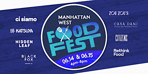 Imagen principal de Manhattan West Food Festival