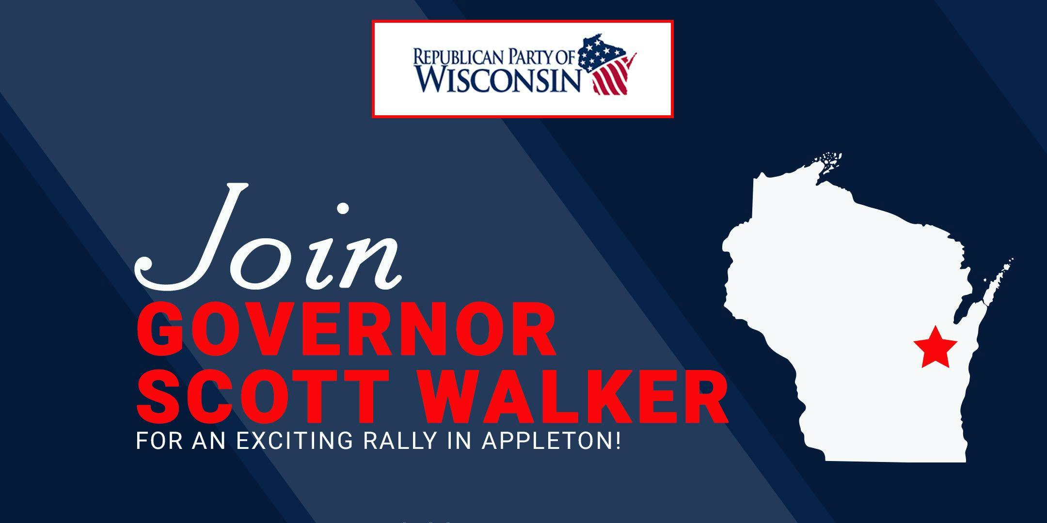 Rally With Gov Walker In Appleton At Tri City Glass Door Walker In Appleton At Tri City Glass Door