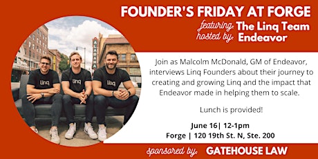 Founder's Friday with the Linq Founders