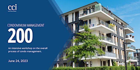 Condominium Management 200 (CCI Seminar)