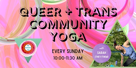 Queer + Trans Community Yoga