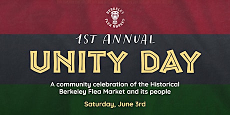 Berkeley Flea Market's First Annual Unity Day