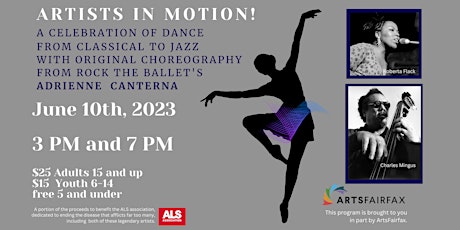 Artists in Motion! A Celebration of Dance from Classical to Jazz