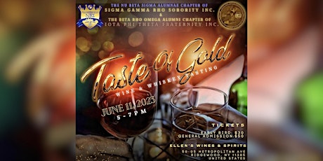 Taste of Gold Wine & Whiskey Scholarship Fundraiser