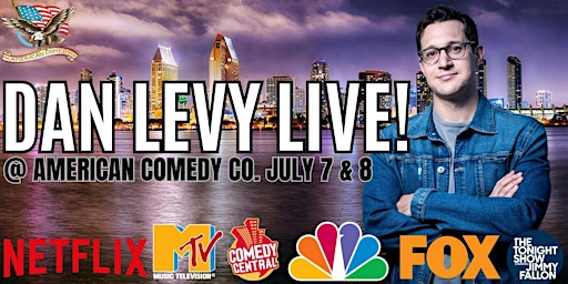 Imagem principal de GET ON THE GUEST LIST! Comedy Central's Dan Levy LIVE! [Stand-Up Comedy]