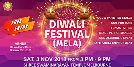 SSTM Mega Diwali Festival (Mela) primary image