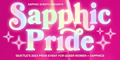 Hauptbild für Sapphic Pride 2023!