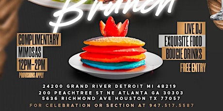 EVERY SATURDAY BOUGIE BRUNCH @ VIEWS NO COVER CHARGE & FREE MIMOSAS