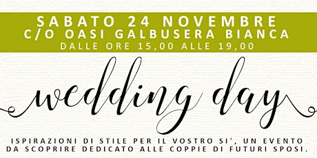 Immagine principale di Wedding Day - Il Bosco Degli Eventi e Oasi Galbusera Bianca 