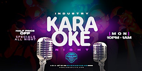 Industry Karaoke Nights