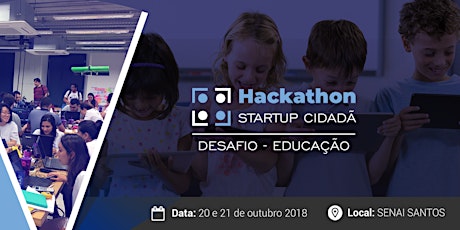 Imagem principal do evento Convite Abertura Hackathon Desafio Startup Cidadã