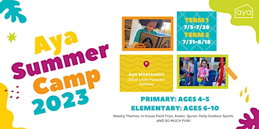 Aya Montessori School Tour + Summer Camp Orientation