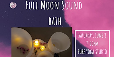 Full strawberry moon Sound  bath
