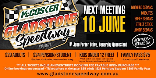 McCosker Gladstone Speedway - 10th June 2023 primary image
