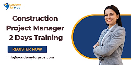 Imagen principal de Construction Project Manager 2 Days Training in Portland, OR