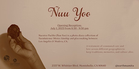 Ñuu Yoo (photo exhibition) opening reception