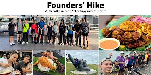 "Founders' Hike" with folks in tech/startups/VCs primary image