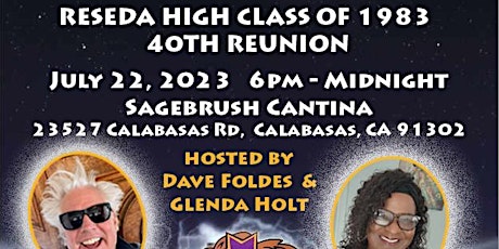 Reseda High Class of 1983  40th Reunion - Back from the Future