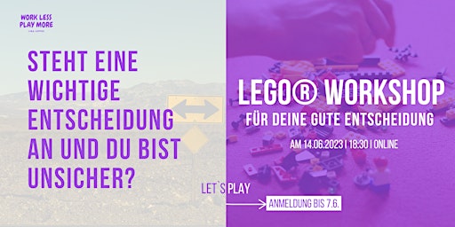 Hauptbild für LEGO® Workshop: Eine gute Entscheidung