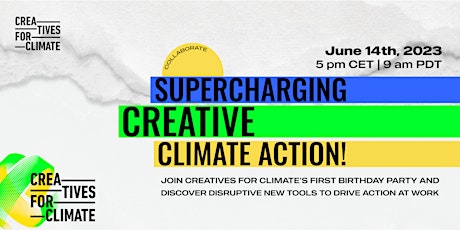 Supercharging Creative Climate Action!