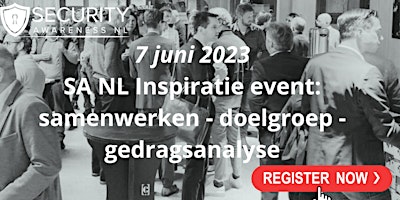 Het SA NL Inspiratie-event over samenwerken, doelgroep & gedragsanalyse primary image